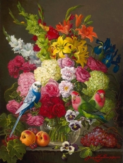 Bouquet with Violas