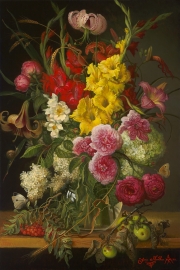 Bouquet with Gladiolus