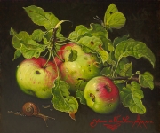 Snail with Apples